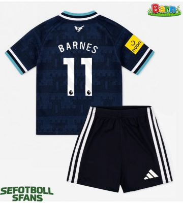 Newcastle United Harvey Barnes #11 Bortaställ Barn 2026-27 Kortärmad (+ Korta byxor)